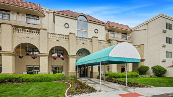 Garden Village front entry