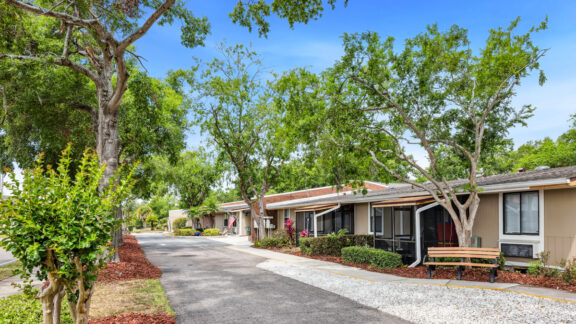 Lake Ridge Village front entry
