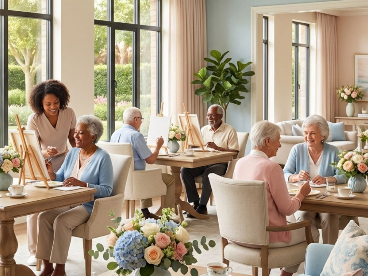 The Arbors at Battlefield Seniors Painting