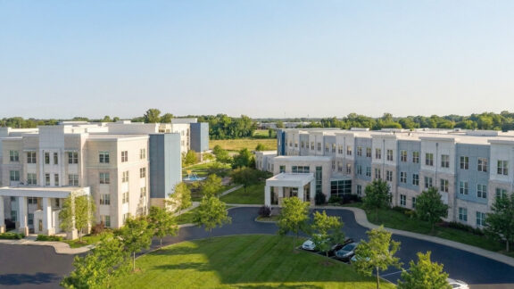 The Arbors at Battlefield Aerial View