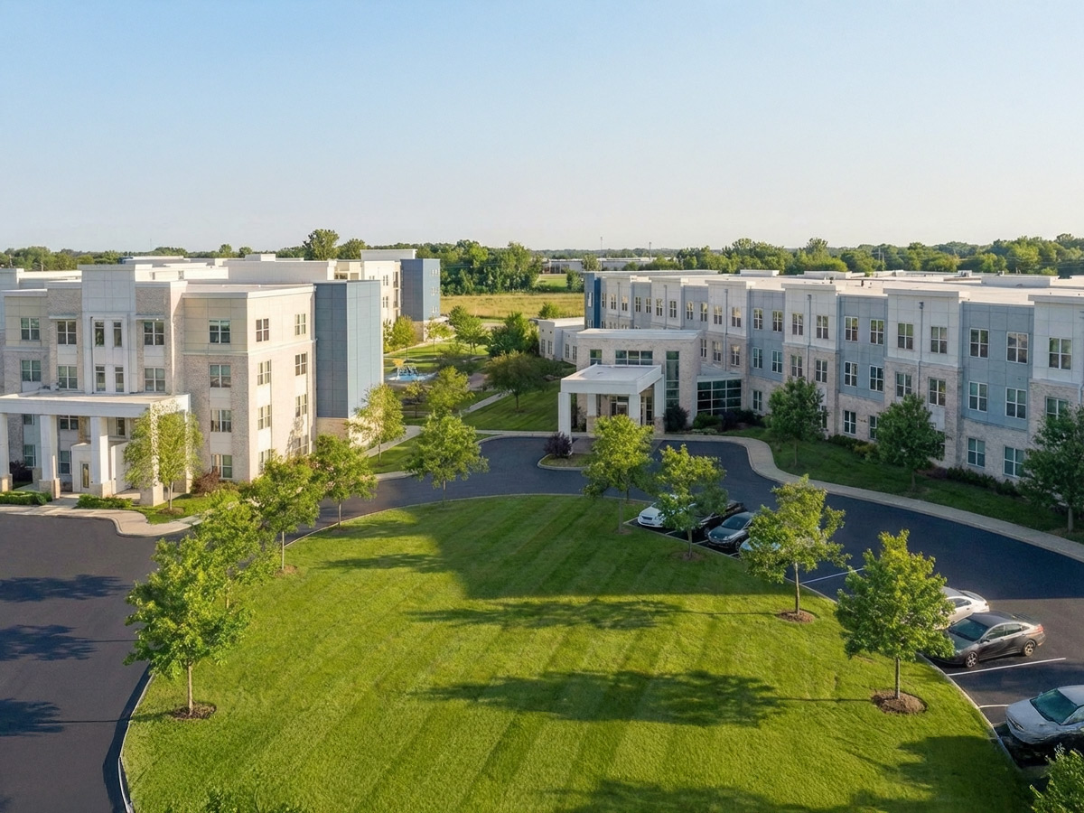 The Arbors at Battlefield Aerial View