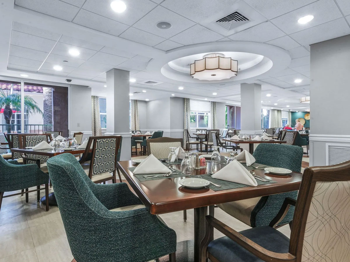 Carlisle Assisted Living Dining Room