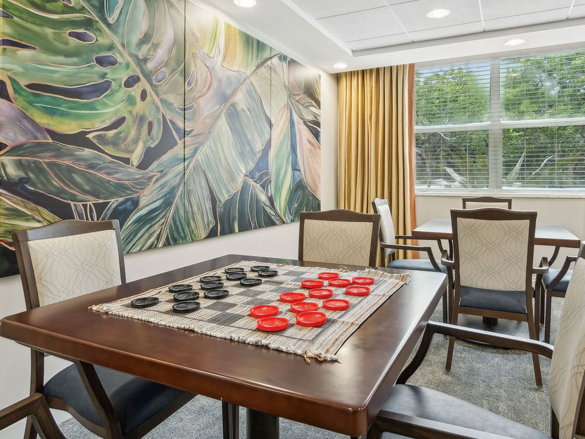 Carlisle Assisted Living Game Room