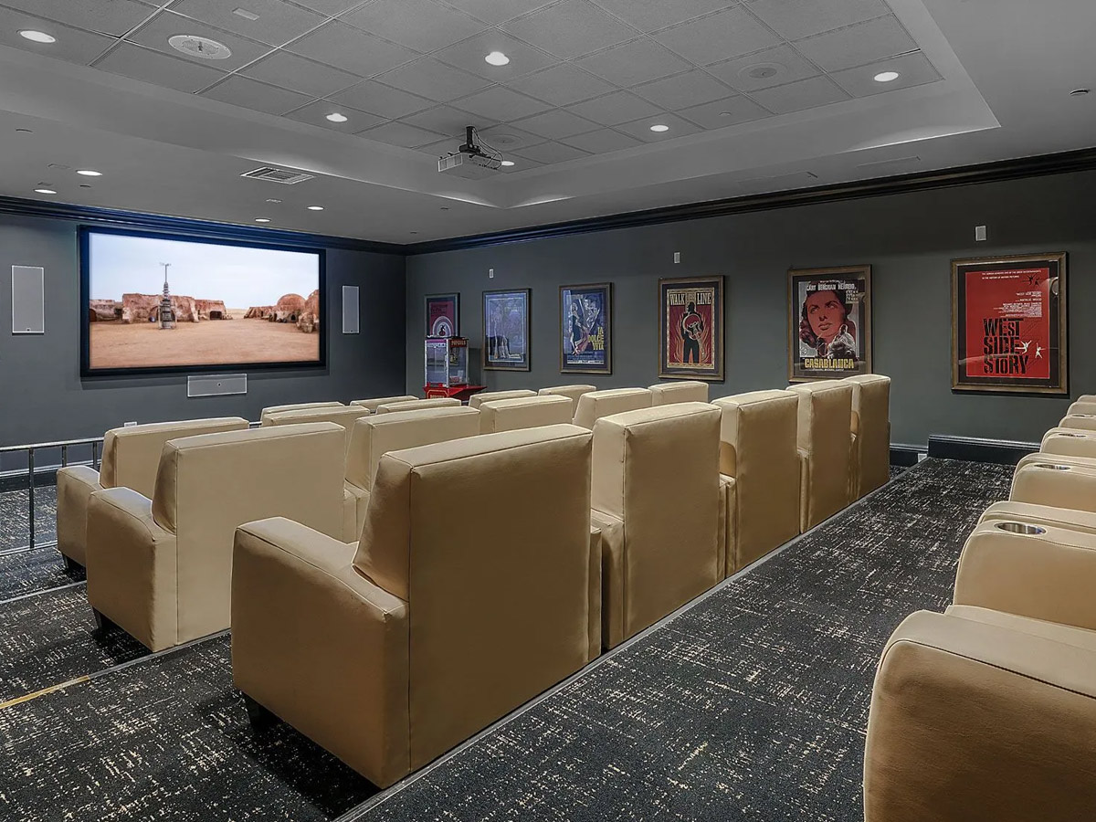 Carlisle Independent Living Movie Room