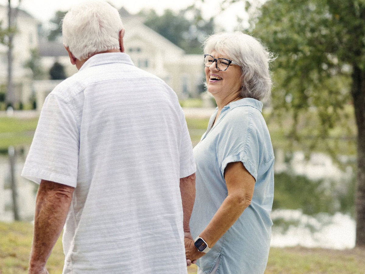 South Bay at Mount Pleasant Couple Walking