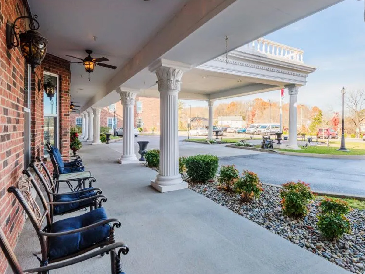 Kempton of Hermitage Entrance