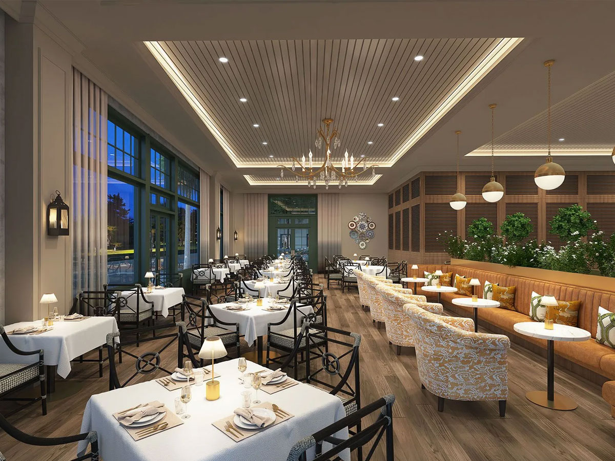 The Peninsula of Charleston Dining Room