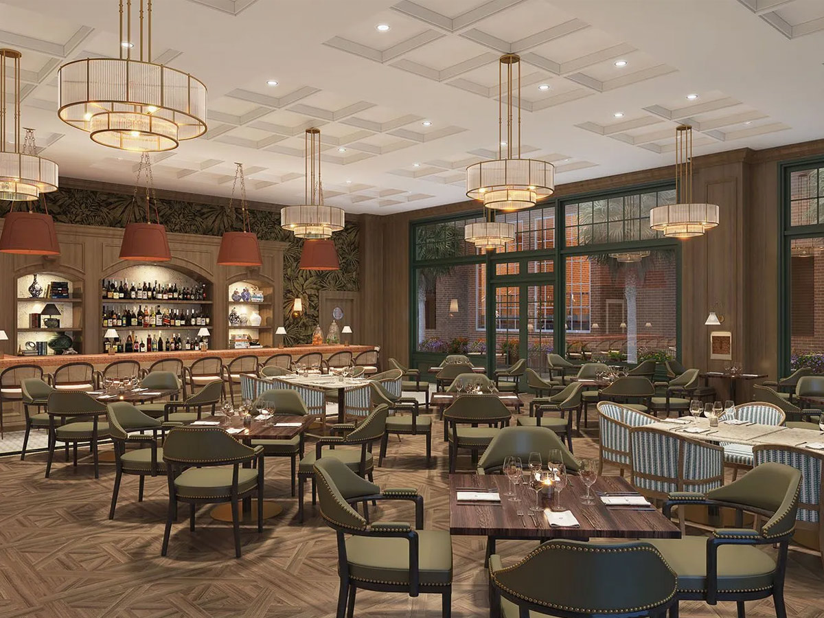 The Peninsula of Charleston Dining Room
