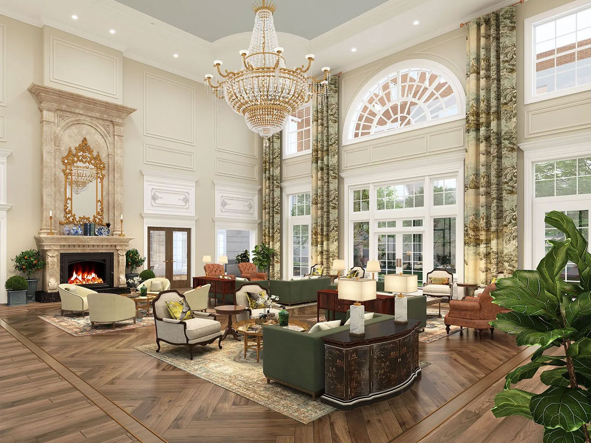 The Peninsula of Charleston Lobby