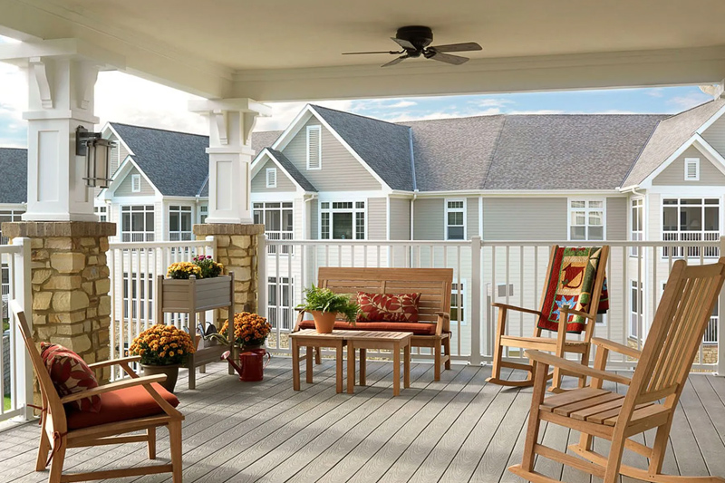 Preserve at Fairfield Glade Balcony