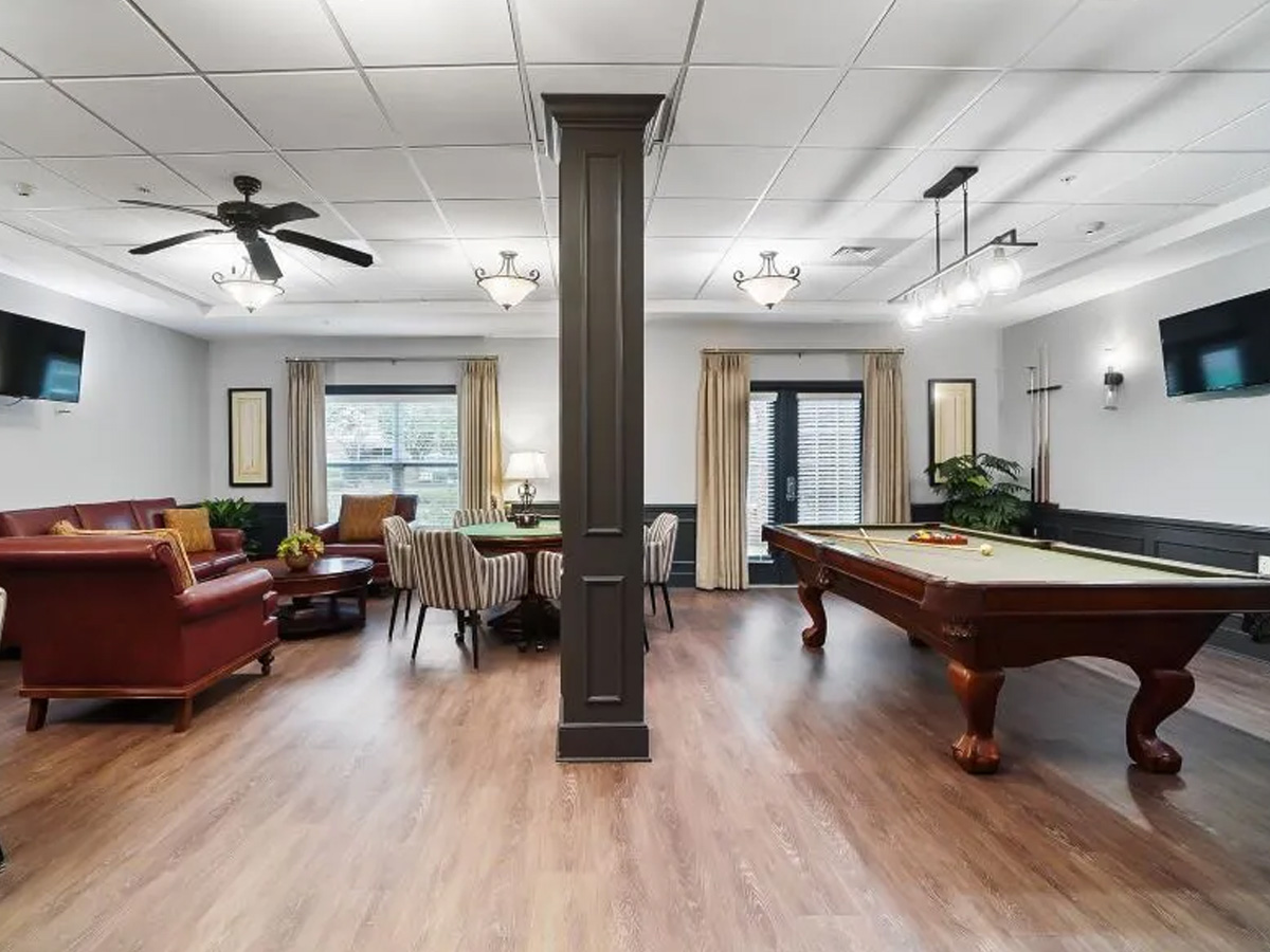 The Terrace of Brightmore of South Charlotte Game Room