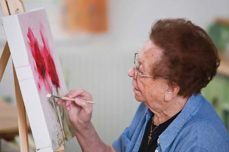 Kempton of Jacksonville Lady Painting