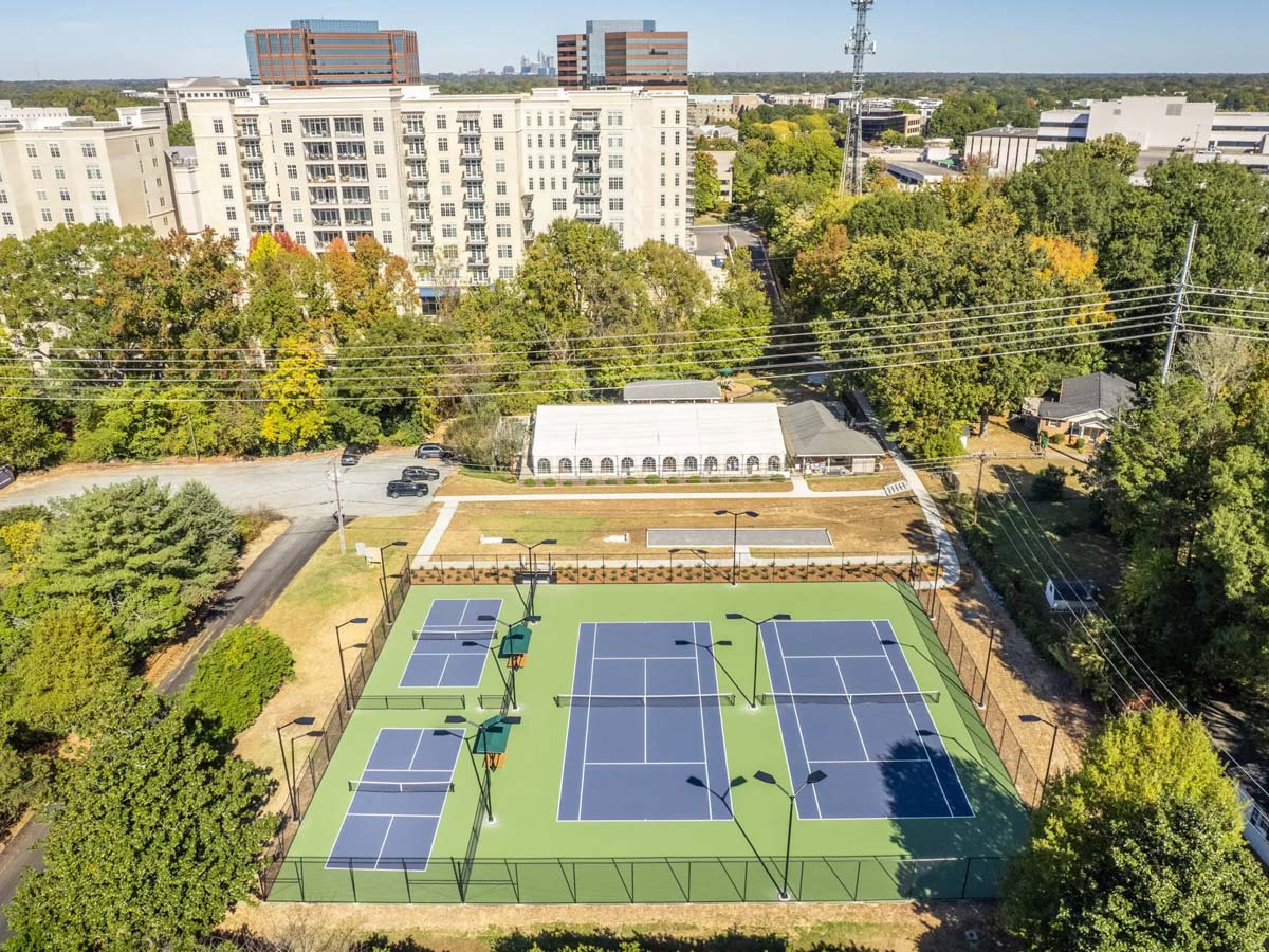 Briar Creek at the Barclay Aerial View