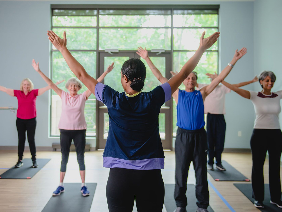 Briar Creek at the Barclay Yoga Class