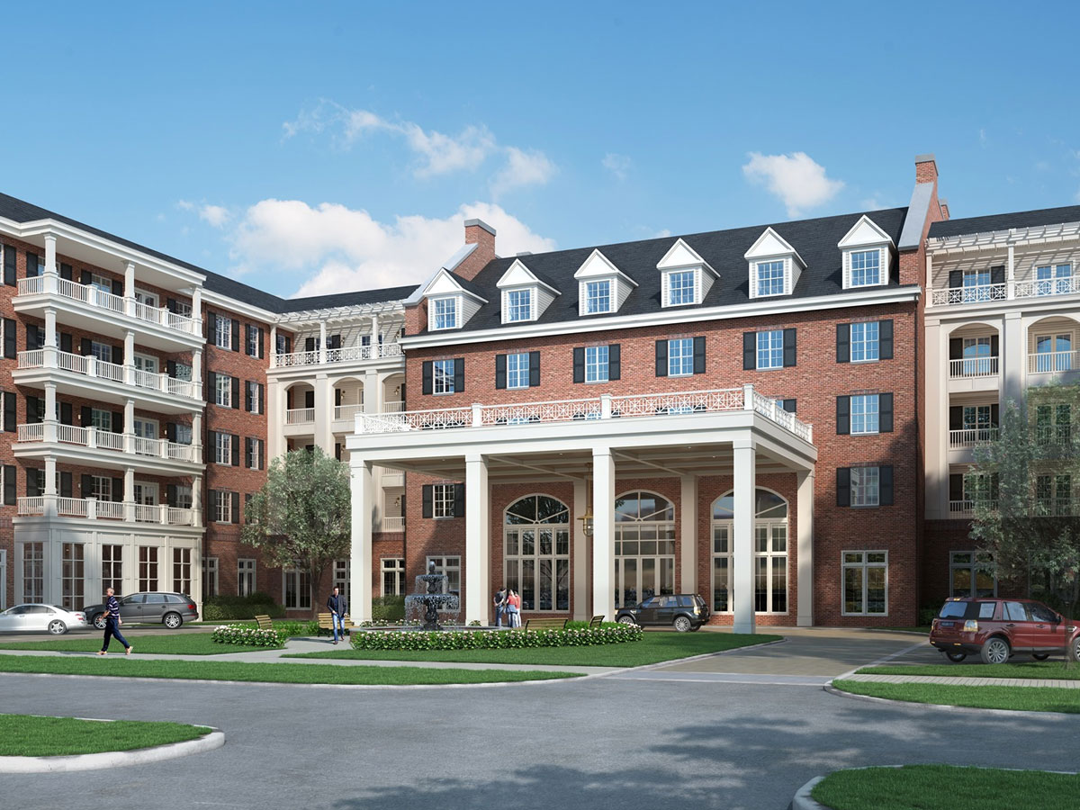 Bloomsbury at Hayes Barton Place Exterior