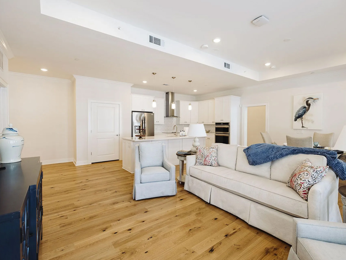 Bloomsbury at Hayes Barton Place Living Room