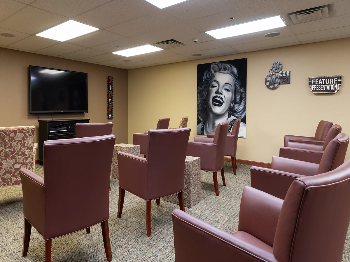 Sunset Park Place Movie Room