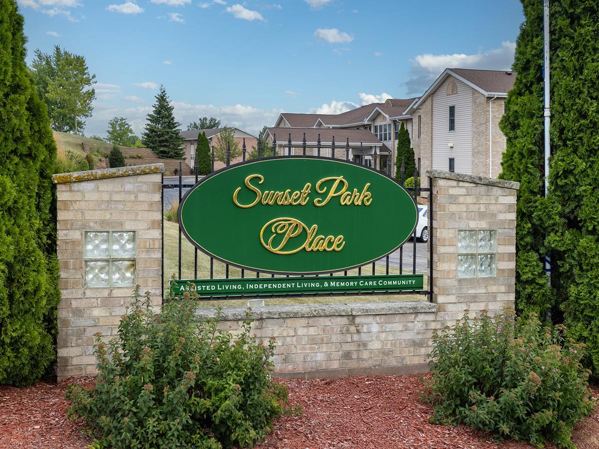 Sunset Park Place Sign