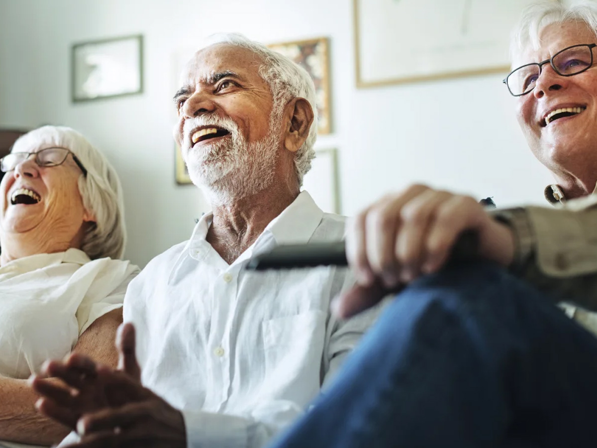 The Indigo at Beavercreek Friends Laughing