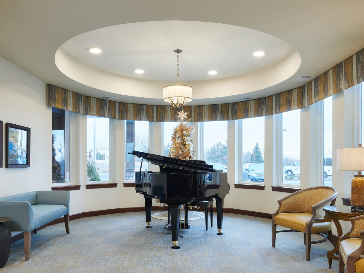 Willows Landing Piano Room