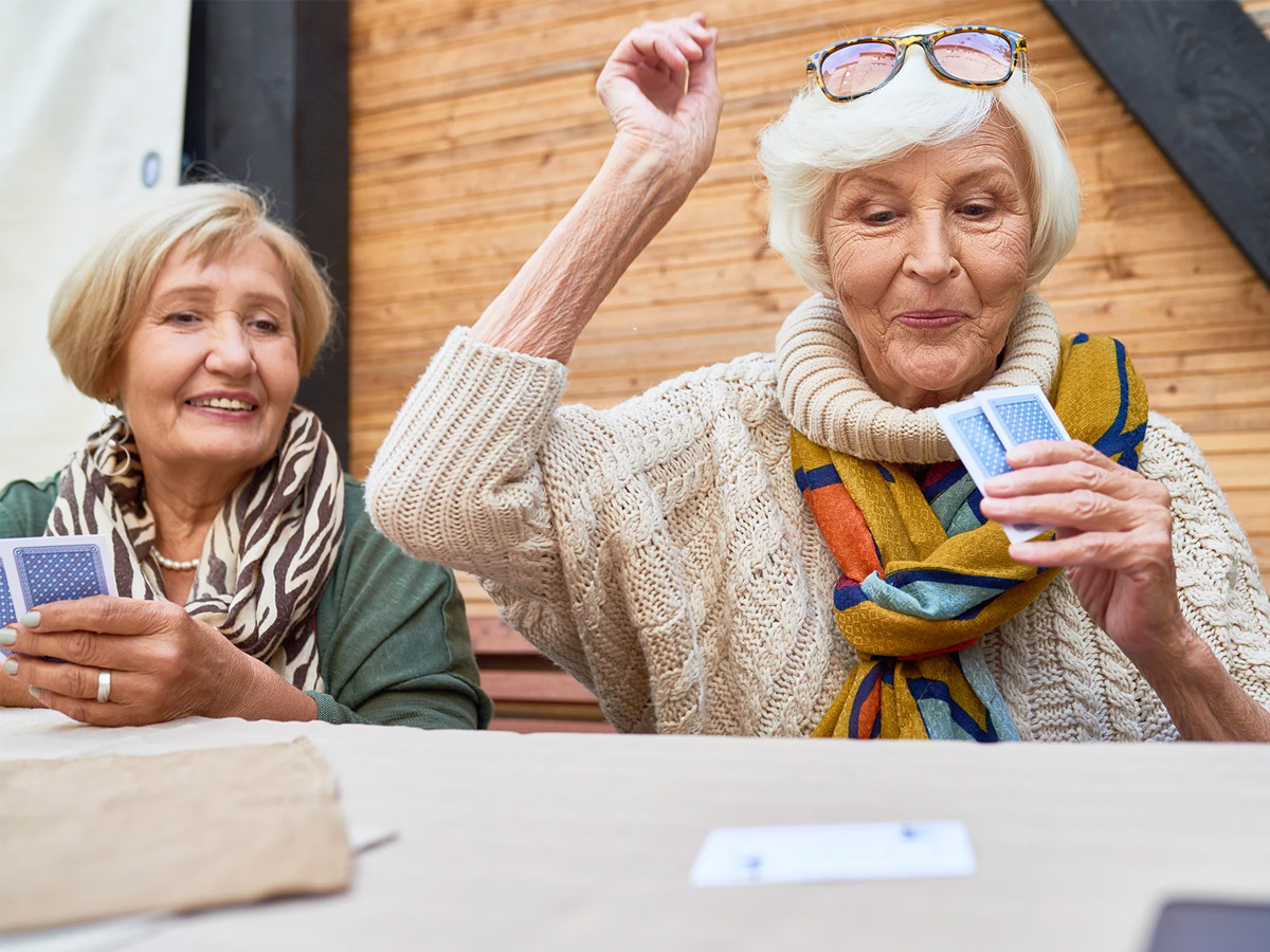Vintage Hills of Indianola Ladies Playing Cards