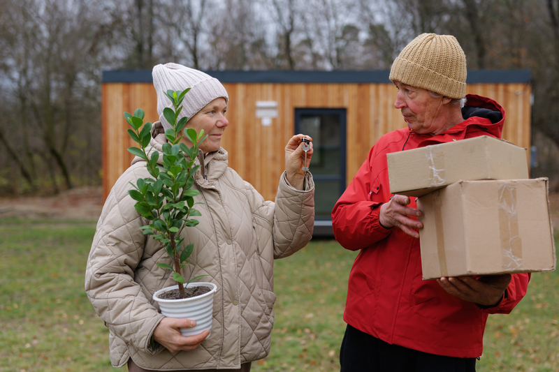 Planting trees with a green group is a way of volunteering in nature. By Sementsova