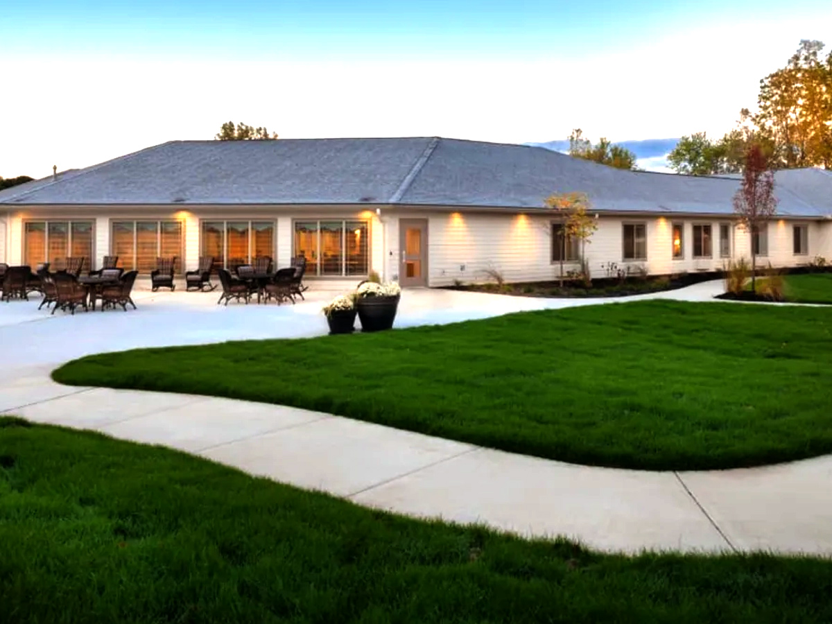 The Indigo at Lansing Outdoor Courtyard