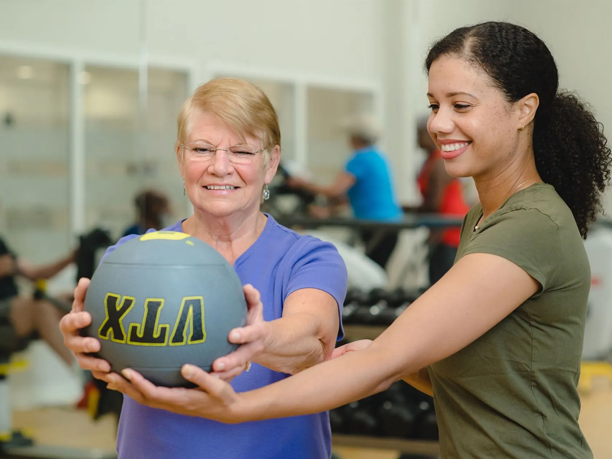 Swift Creek Health Center Caregiver with Lady Rehab