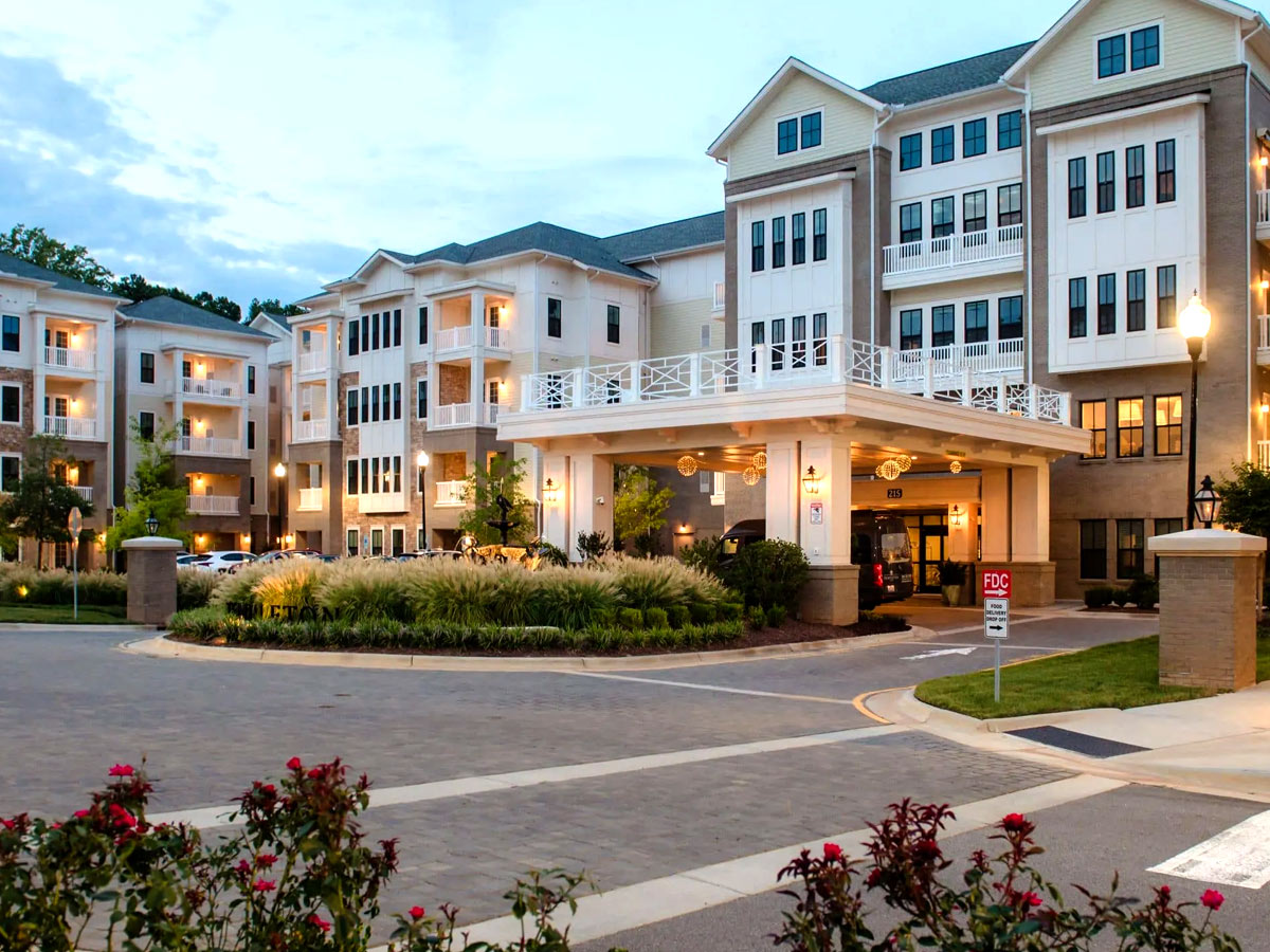 Swift Creek Health Center Exterior at Dusk