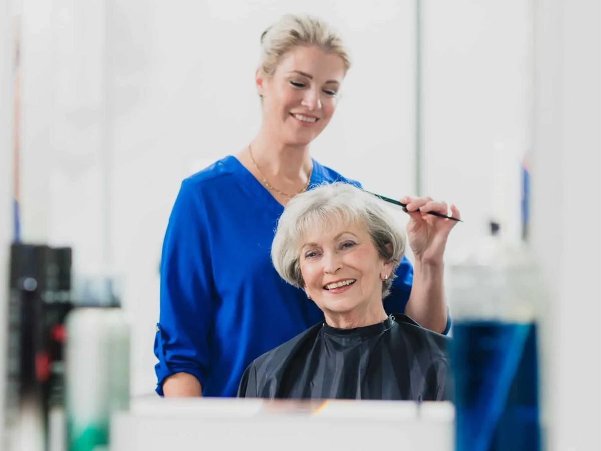 Swift Creek Health Center Lady at Salon