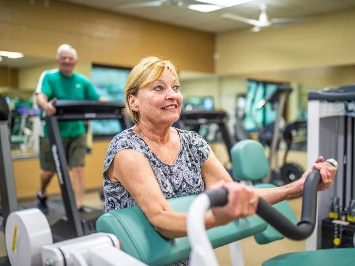 Pisgah Villa Lady at Fitness Center