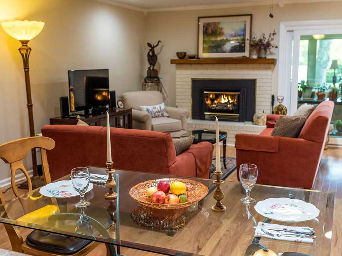 Pisgah Villa Living Room