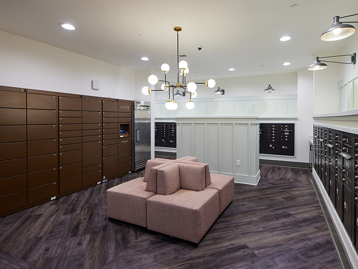 Inspire Briar Chapel Mail Room