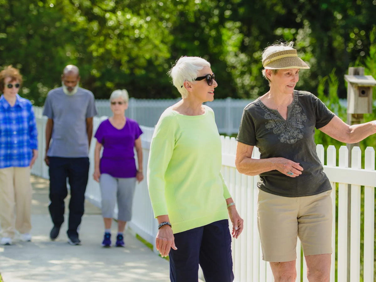 The Commons at Brightmore Friends Walking