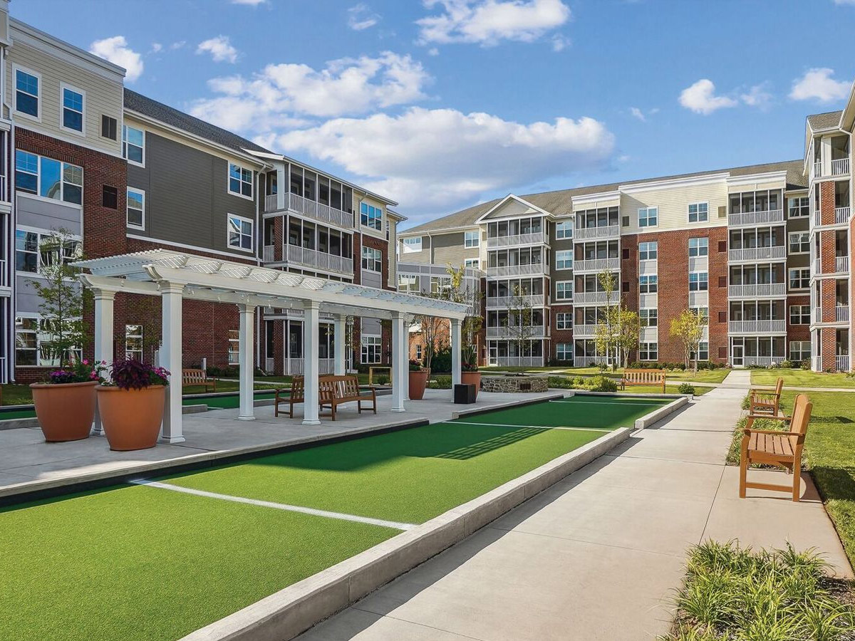Windsor Run Courtyard Bocce Court