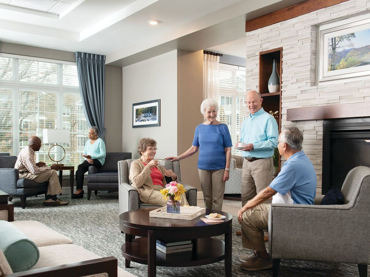 Windsor Run Friends in Lobby