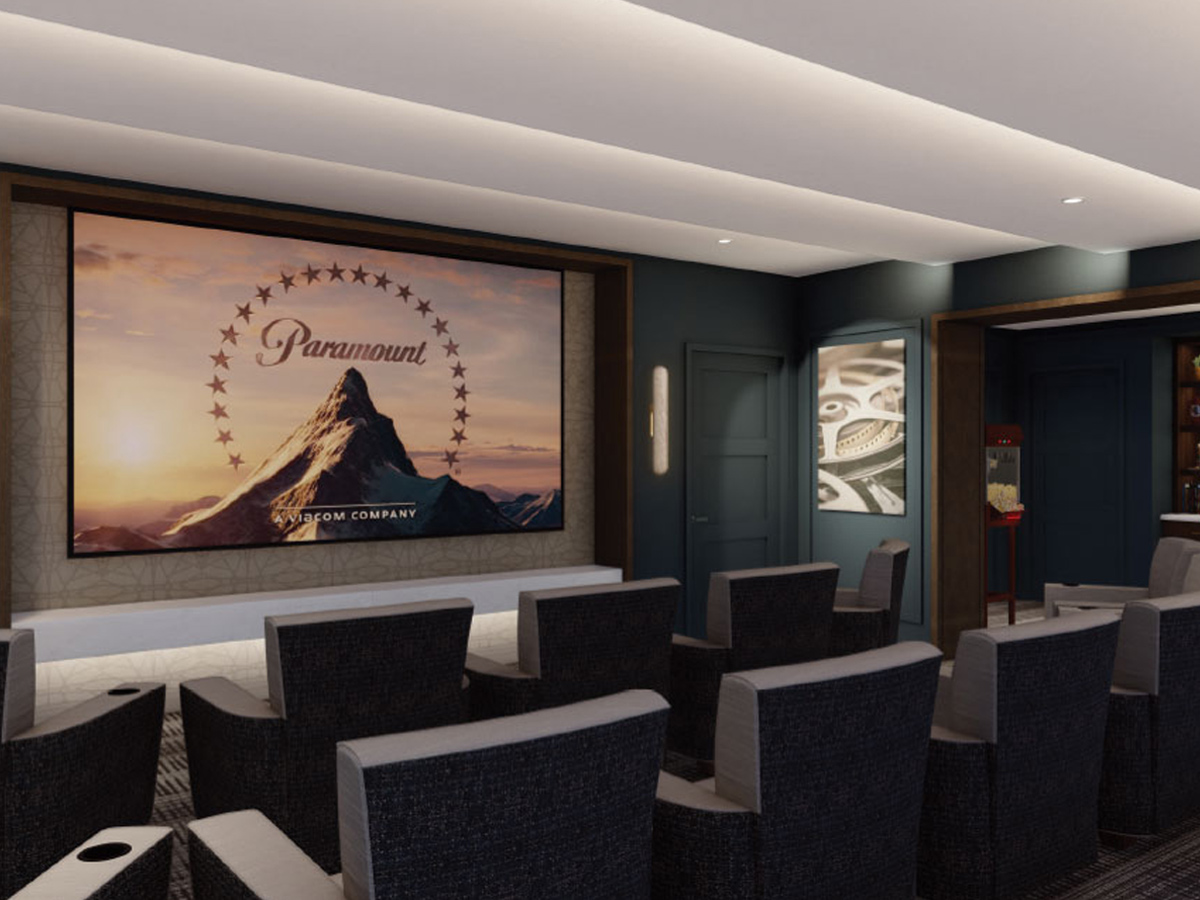 The Virginian Movie Room