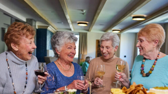 Cogir of Old Town Alexandria Friends at Lunch