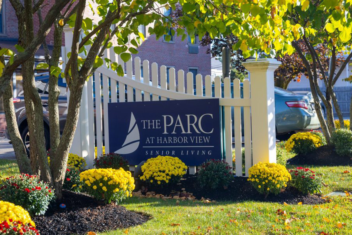 Parc at Harbor View sign
