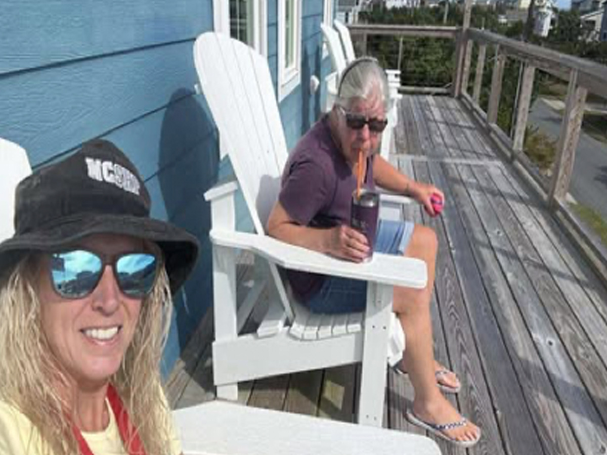 Legacy Wishes Caregiver Enjoying Beach with Senior