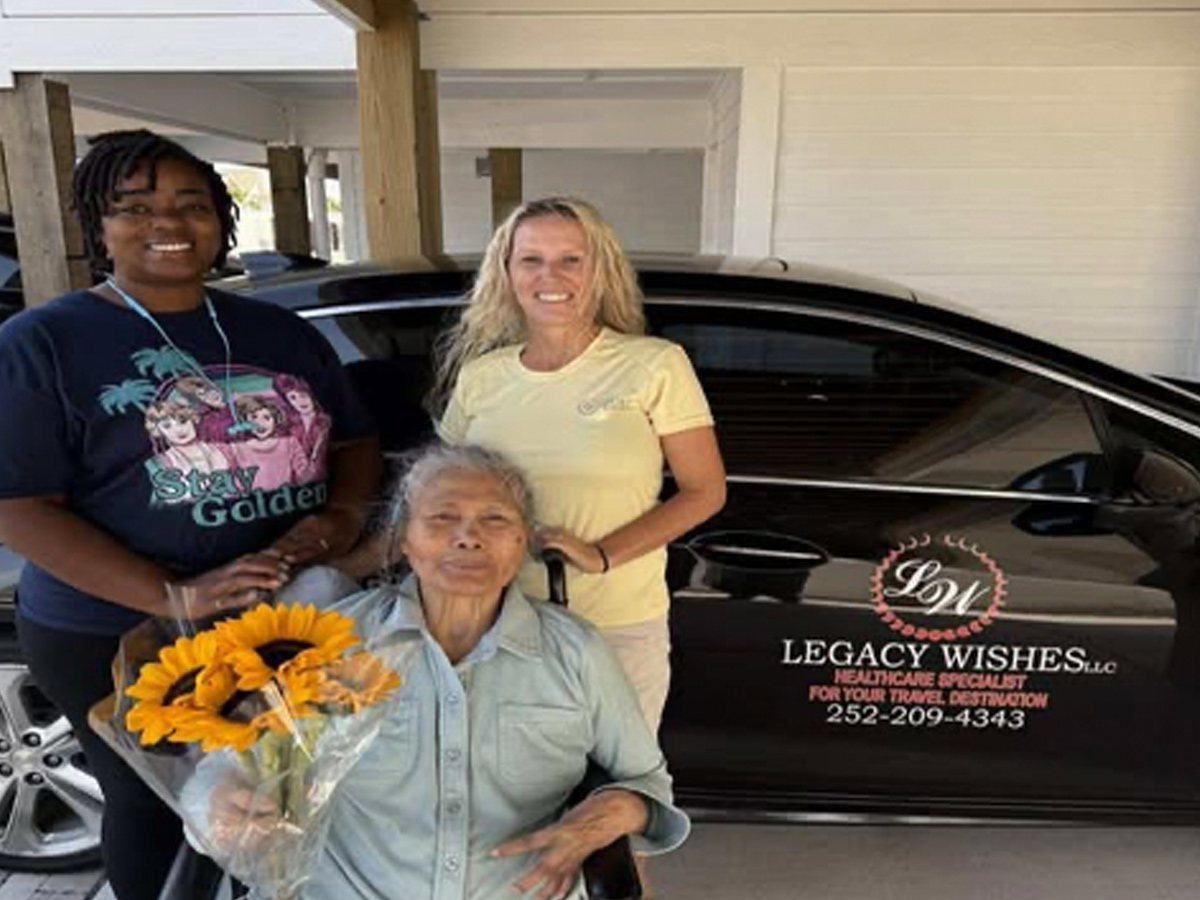 Legacy Wishes Caregivers Helping with Transportation