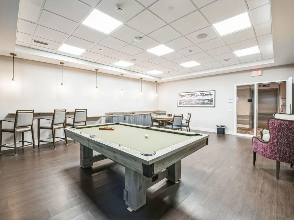 The Barclay at Midlothian Game Room