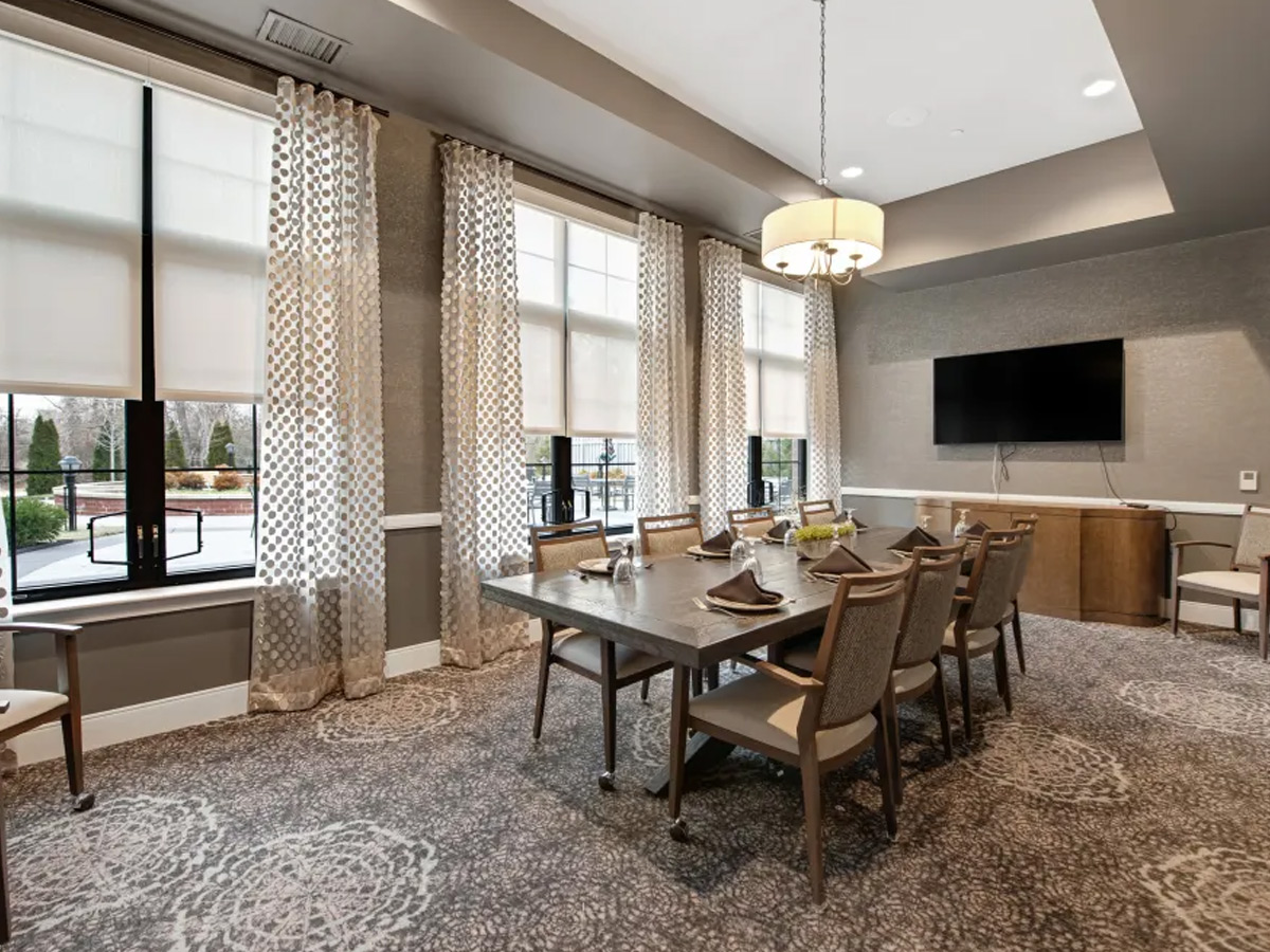 The Barclay at Midlothian Private Dining Room