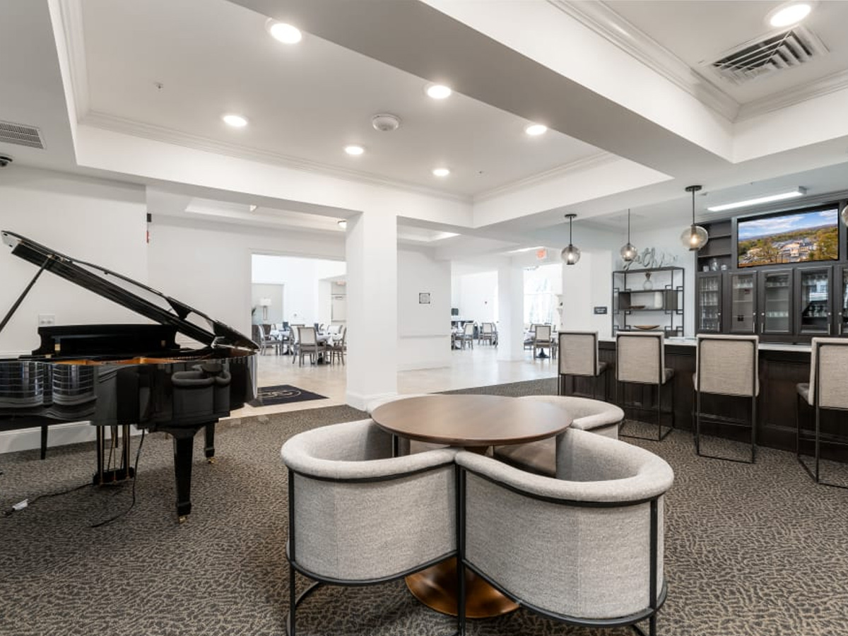 The Blake at Charlottesville Piano Room