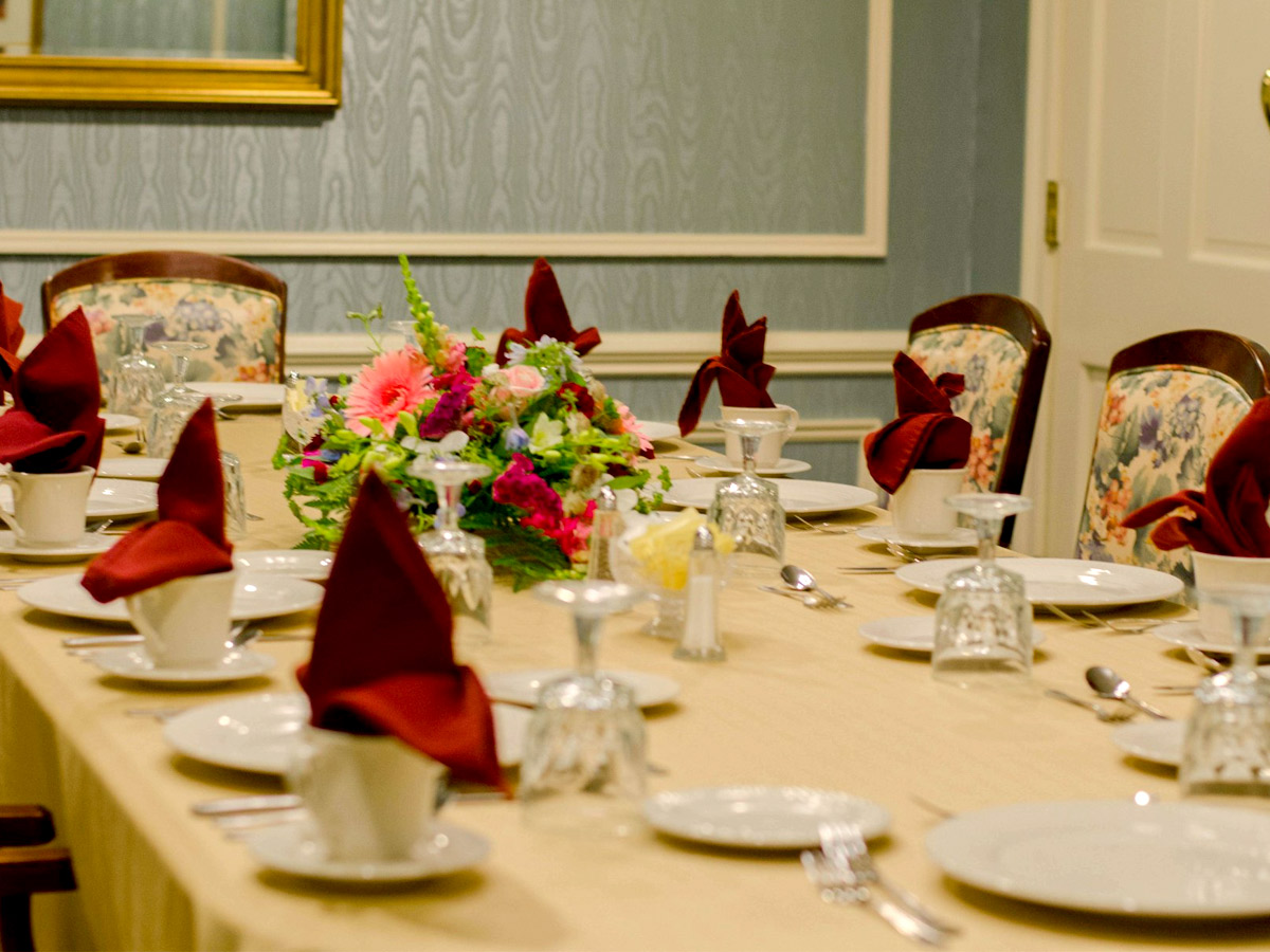 Forwood Estates Private Dining Room