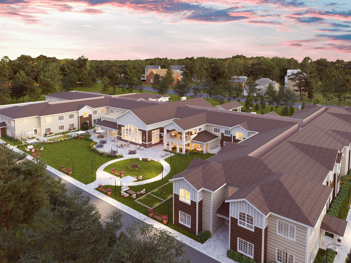 The Vero at Chesapeake Aerial View