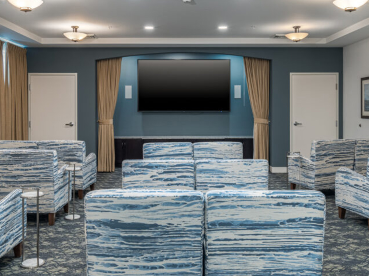 The Vero at Chesapeake Movie Room