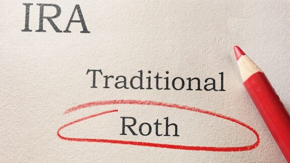 Roth word circled on a piece of paper