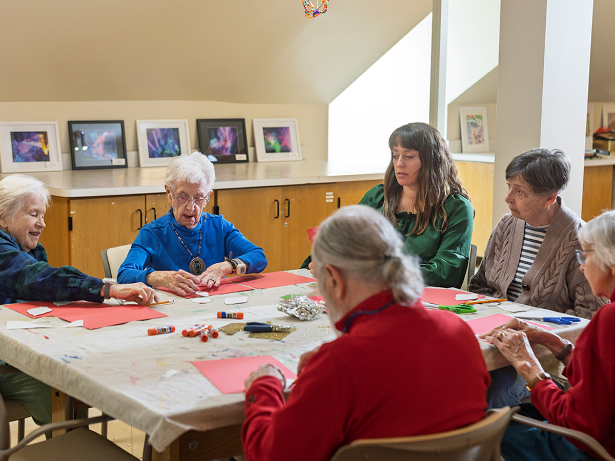 Hermitage Richmond Friends Craft Table