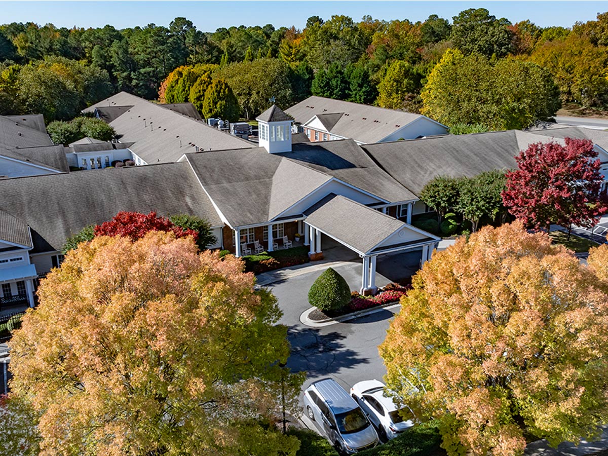 Hermitage Deep Run Aerial View